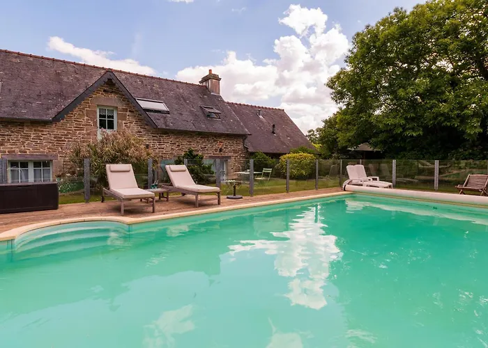 Chambres D'Hotes Avec Piscine Arzano képek
